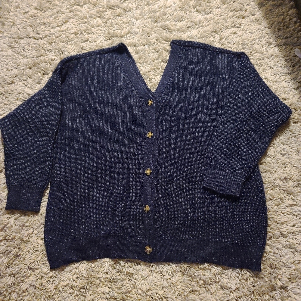 NWOT slouchy off shoulder sweater